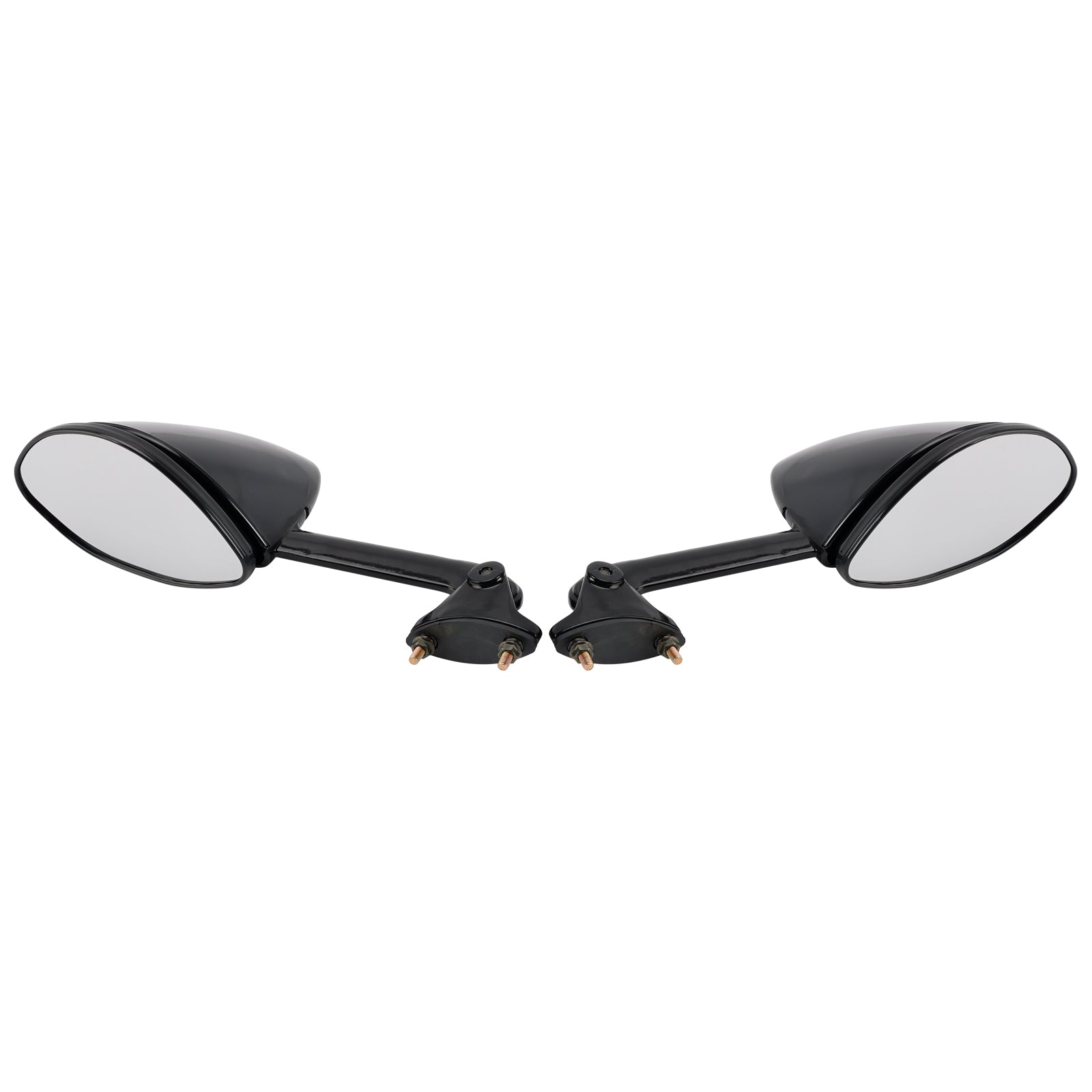 2006-2025 Kawasaki ZX14R ZZR1400 Black Pair Mirrors 56001-0233 56001-0234