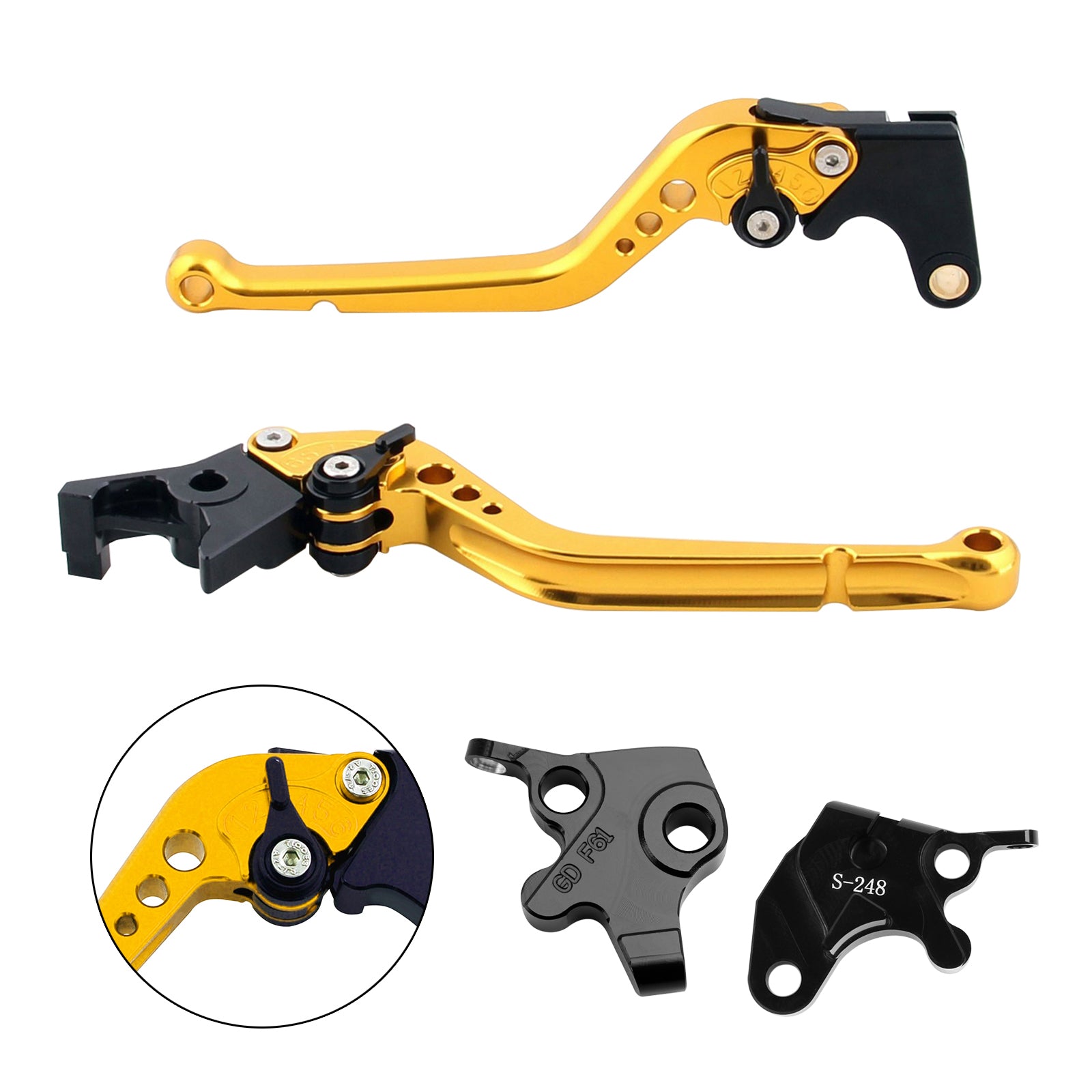 2008-2011 YAMAHA YZF R125 Long Clutch Brake Lever