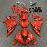 Amotopart 2009-2011 Yamaha YZF 1000 R1 Red with Black Accent Fairing Kit