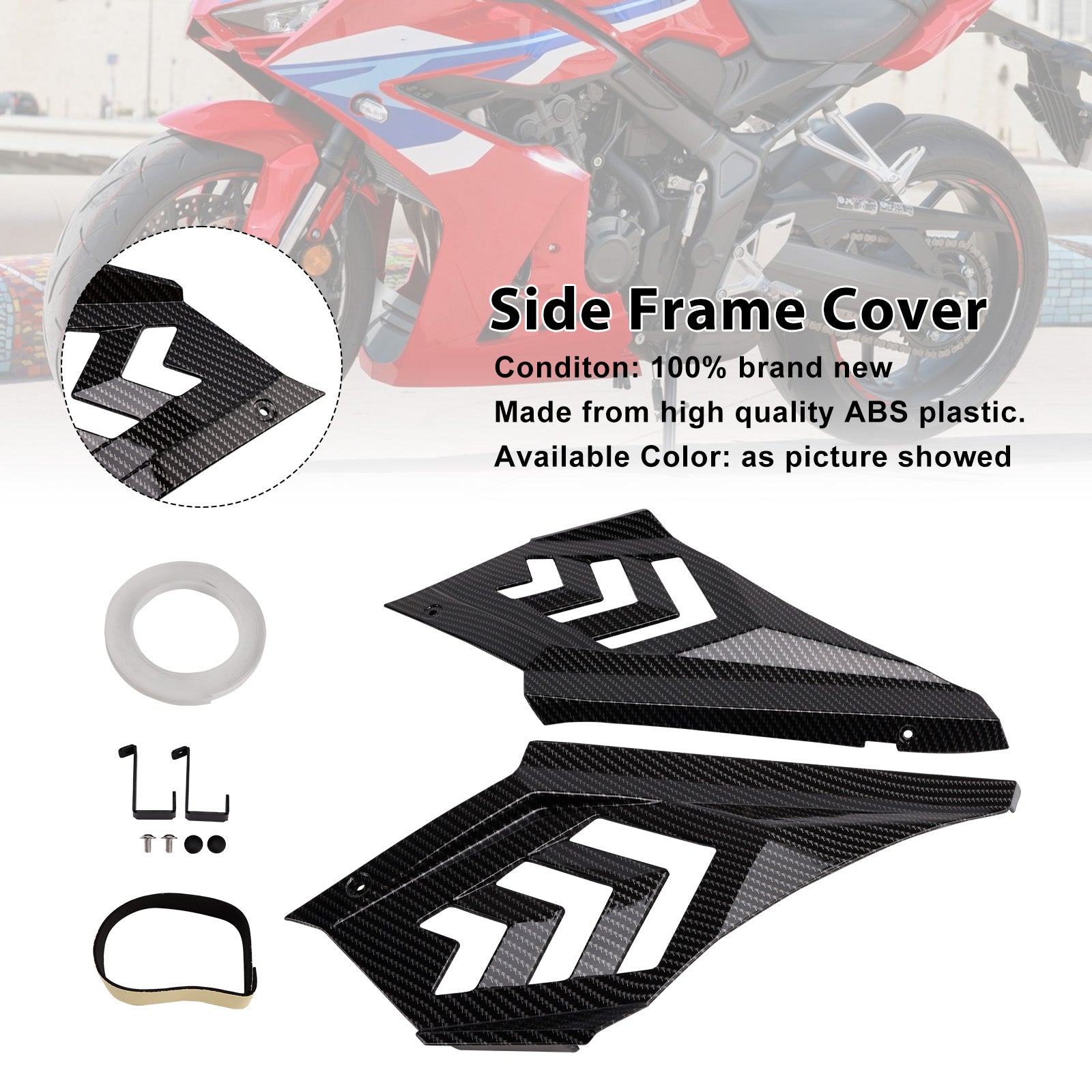 2024-2025 Honda CBR650R Side Frame Panel Protector Fairings Cover