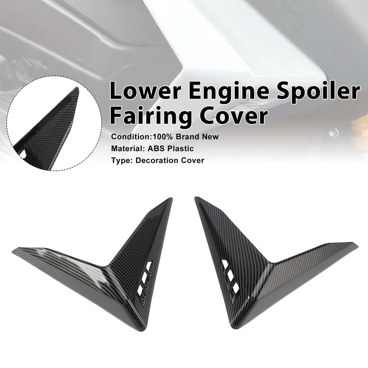 2025-2026 Yamaha T-MAX 560 Lower Engine Spoiler Fairing Cover