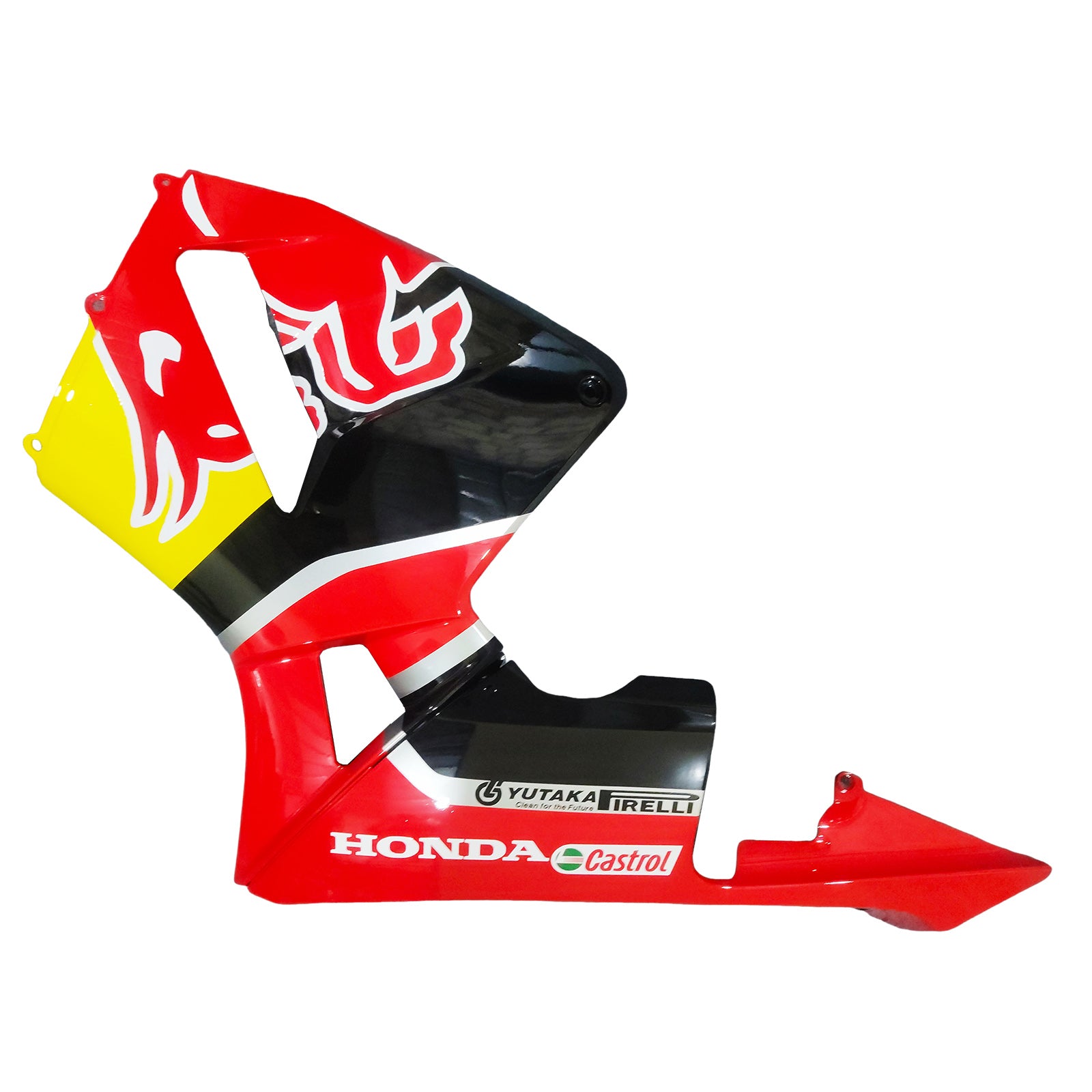 Amotopart 2003-2004 Honda CBR600RR Black Red Yellow Fairing Kit