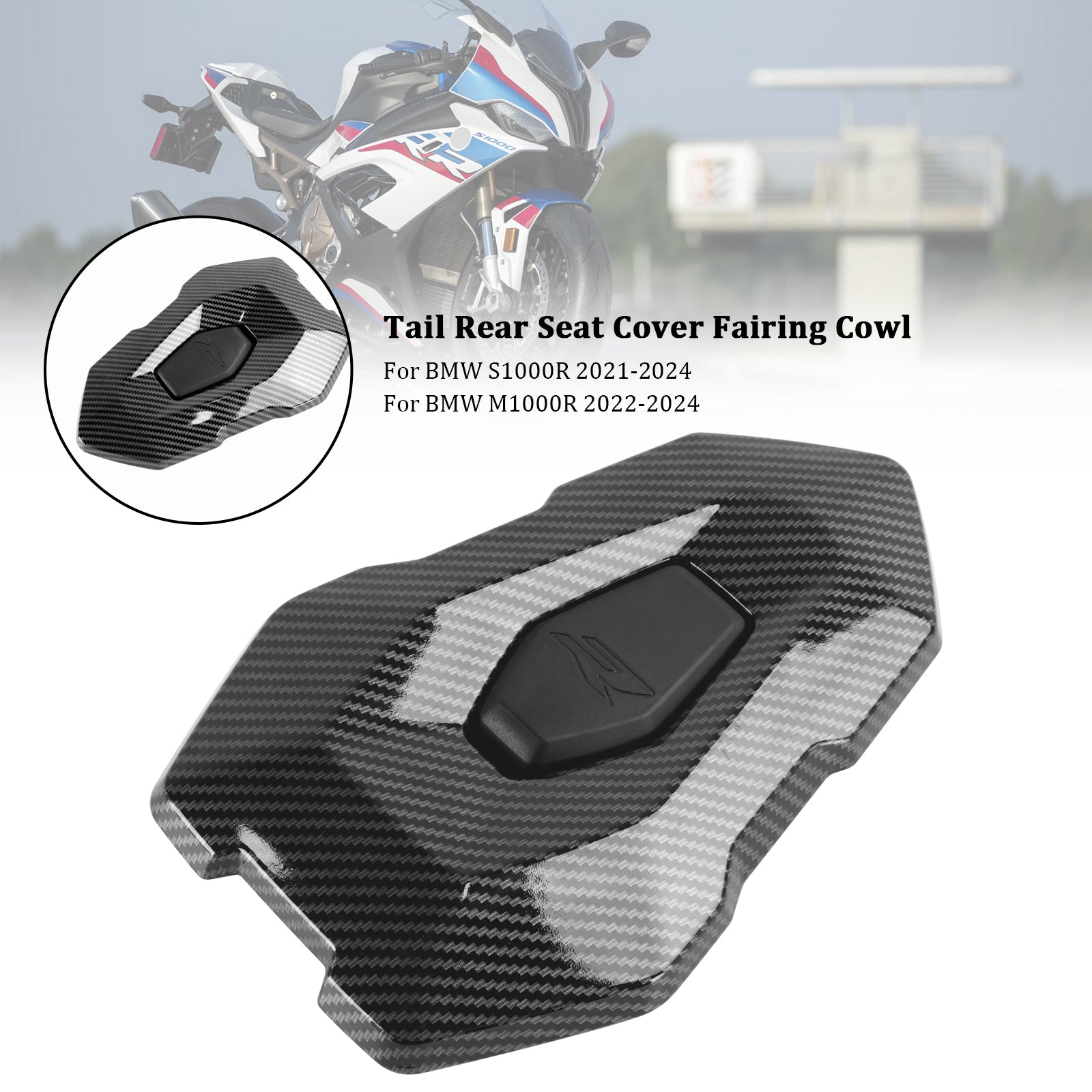 BMW 21-24 S1000R & 22-24 M1000R Tail Rear Seat Cover Fairing Cowl