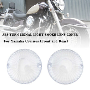 Cubierta de lente de luz de señal de giro para Yamaha V Star 650 1100 Vmax 1200/1700