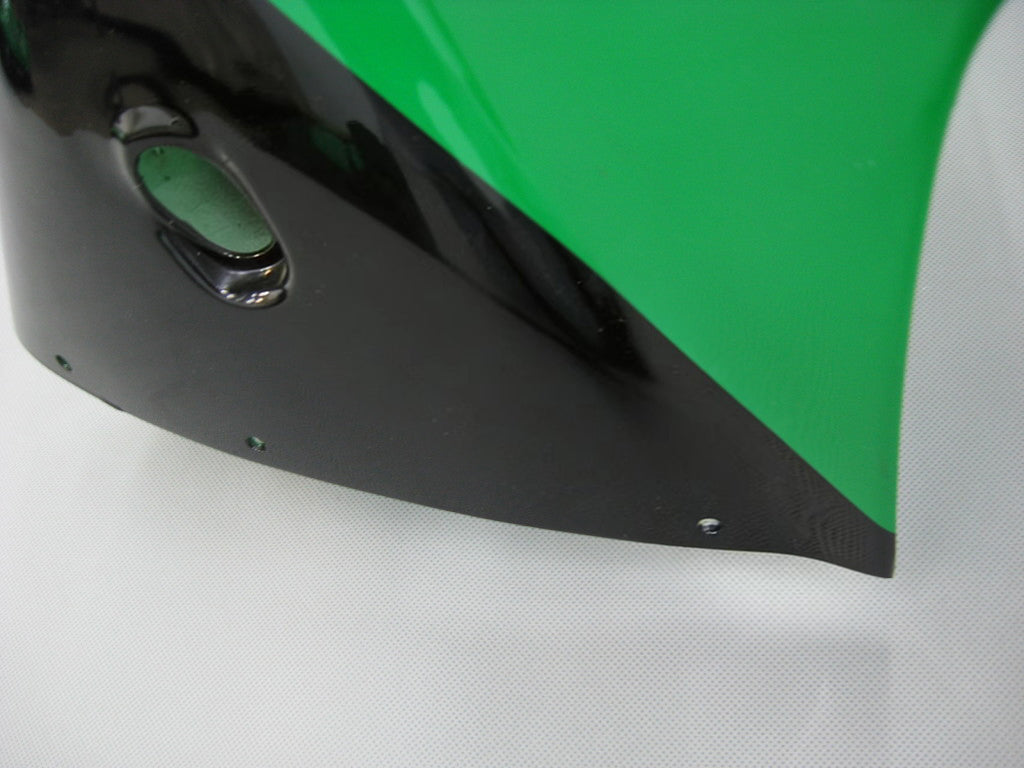 Amotopart 2000-2001 Kawasaki ZX9R Green Black Fairing Kit