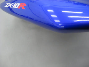 Amotopart 2004–2005 Kawasaki ZX10R Verkleidungsset in Blau und Schwarz