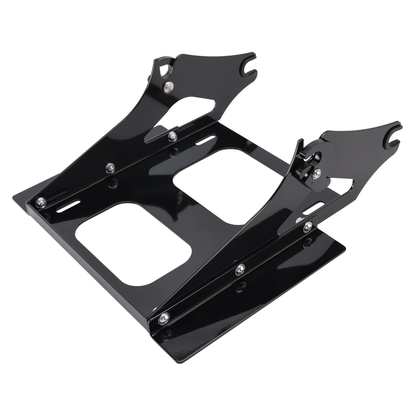 2009-2025 Touring Detachable Two Up Tour Mounting Pack Luggage Rack Black