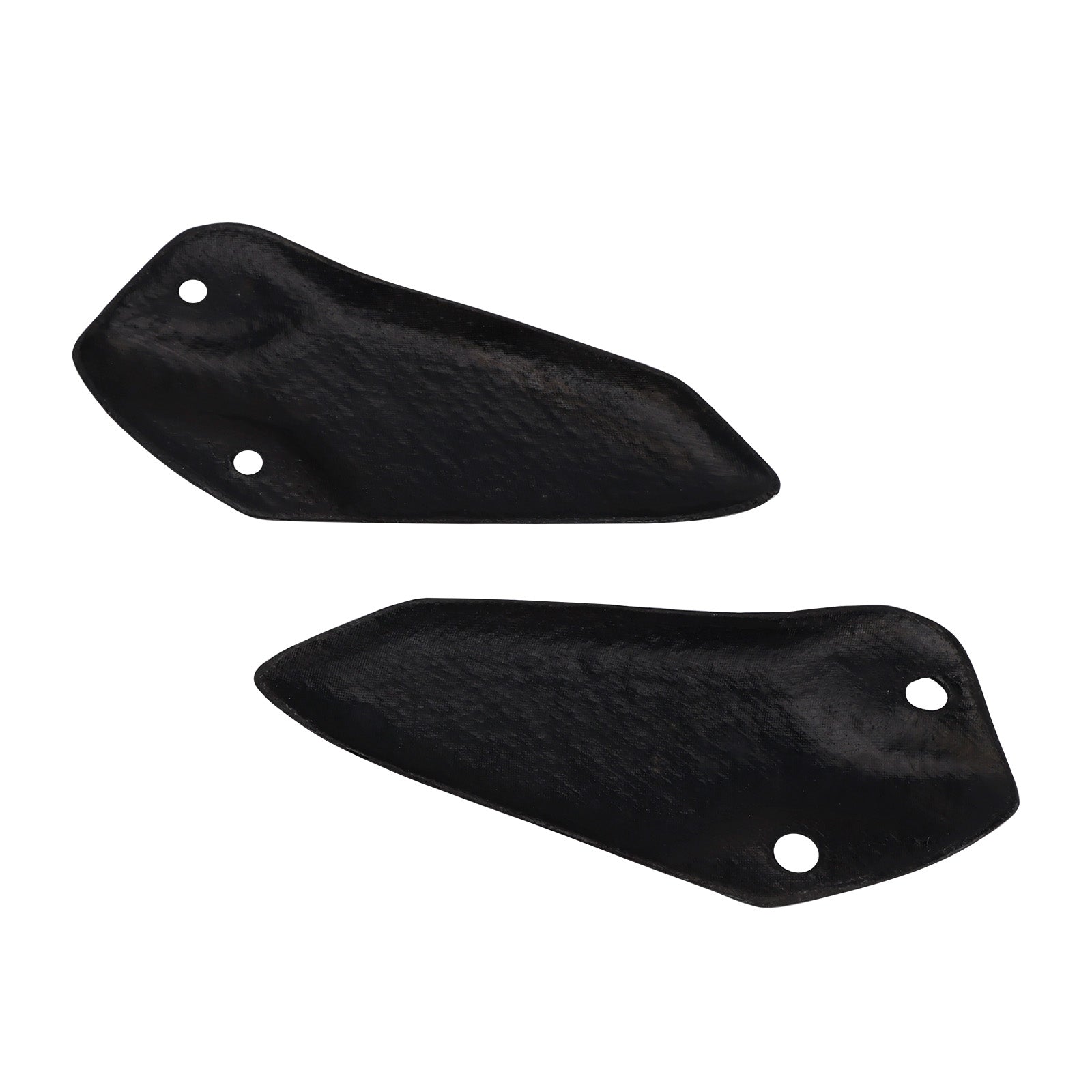 Placa de proteção para pés em fibra de carbono real Kawasaki ZX-4R ZX-4RR ZX-25R