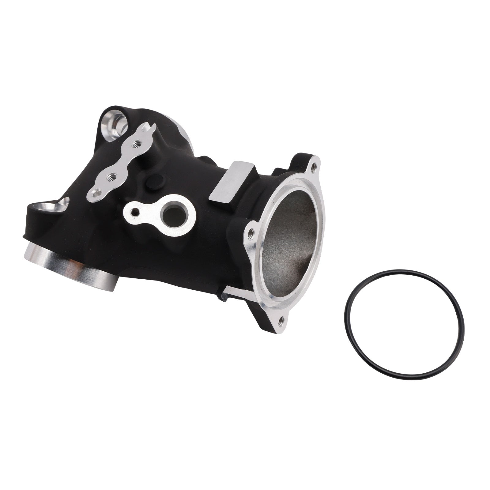 2017-2025 M8 Model Softail & Touring 55mm Intake Manifold High Flow Black