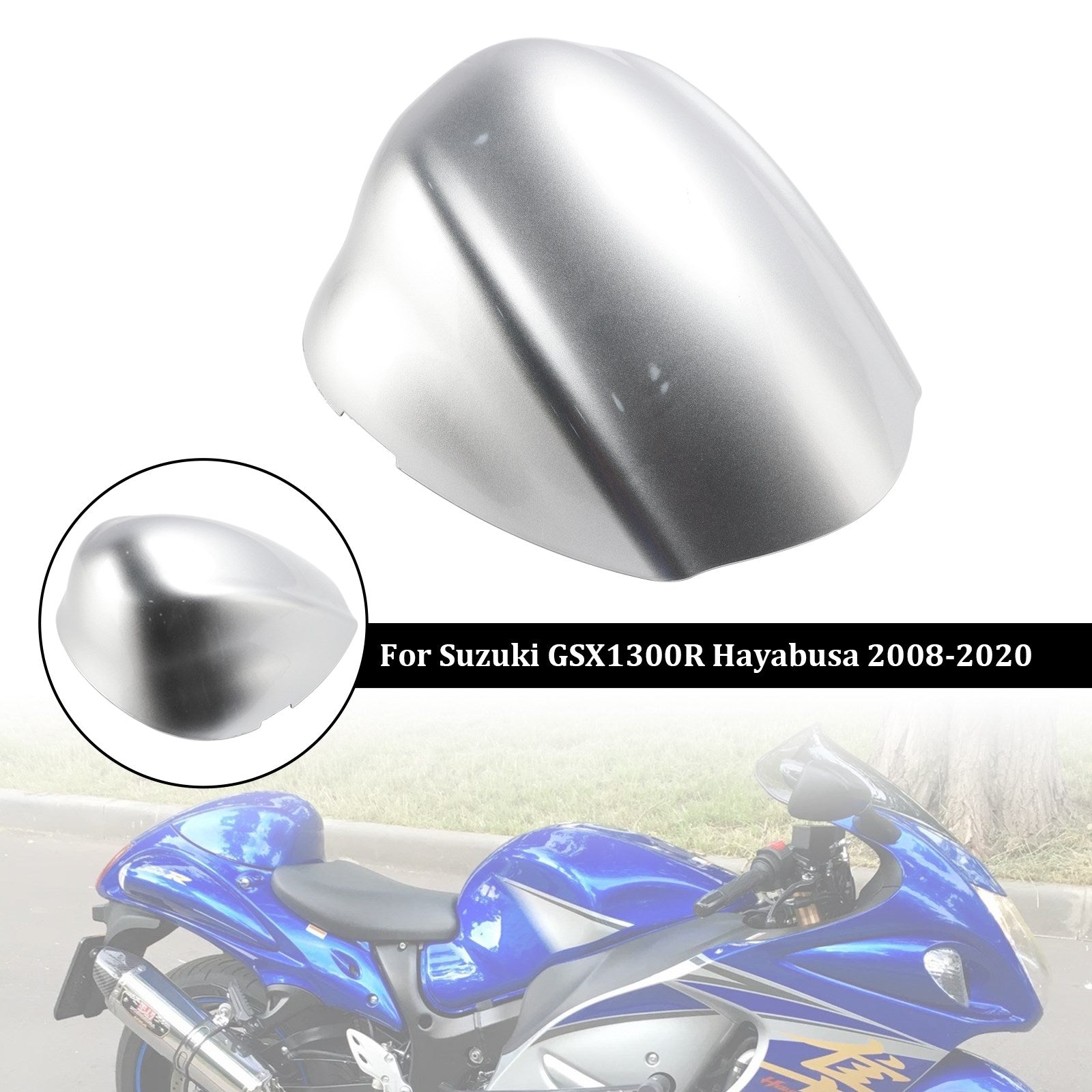 08-20 Suzuki GSX1300R GSX-R1300 Hayabusa Housse de carénage de siège arrière