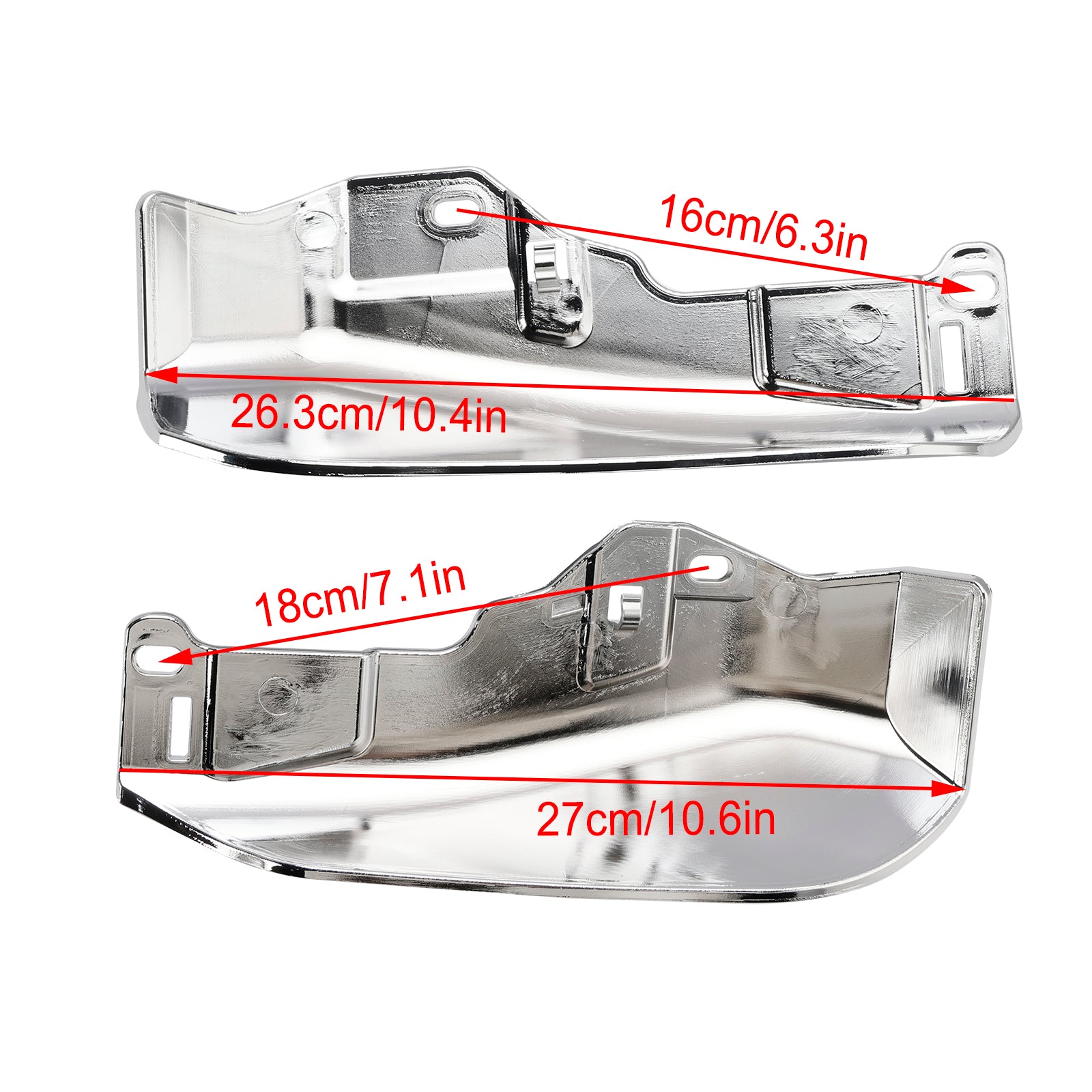 23-24 Touring CVO Street Glide Road Glide Mid-Frame Air Heat Deflector