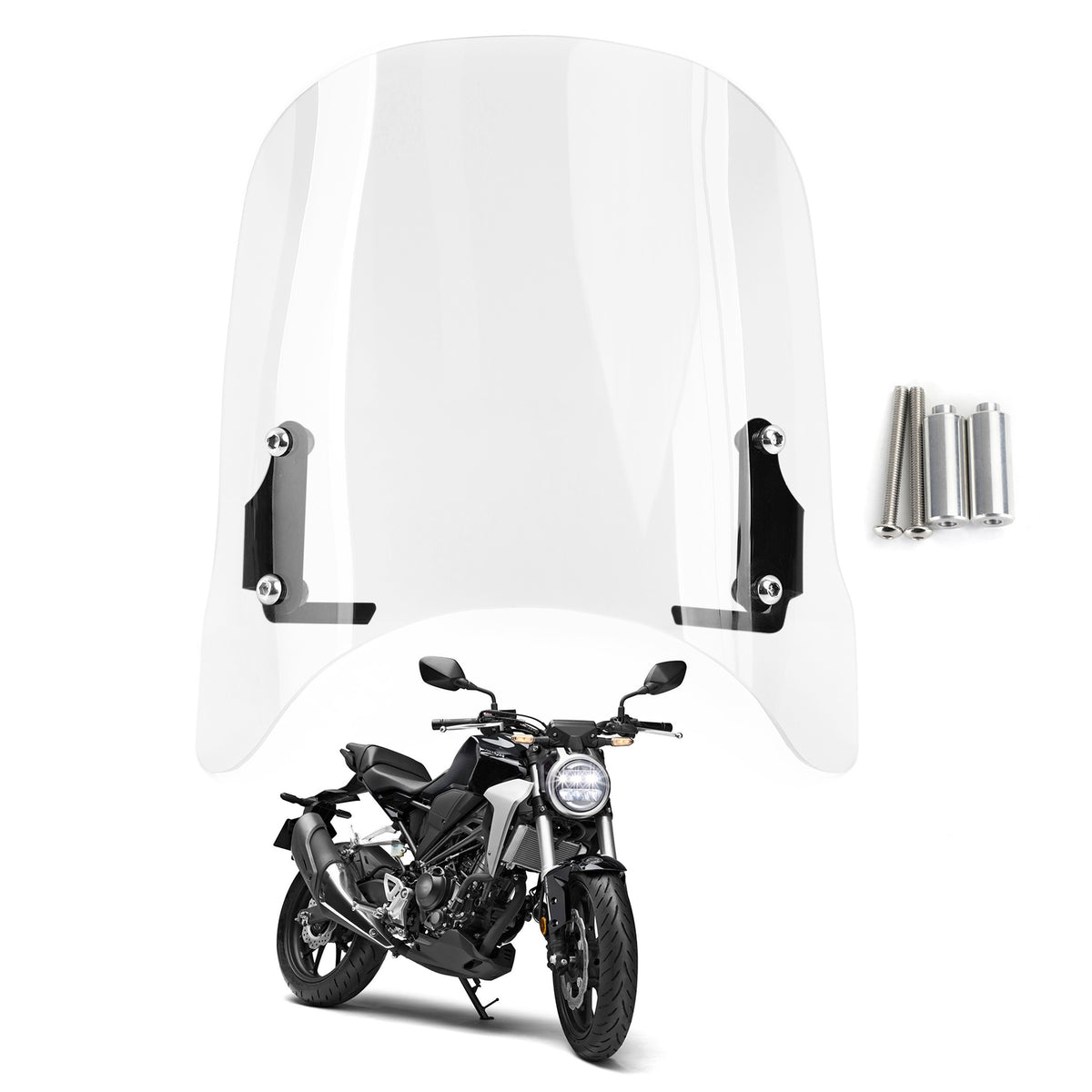 18-20 Honda CB125R CB250R CB300R Windshield Windscreen Protector