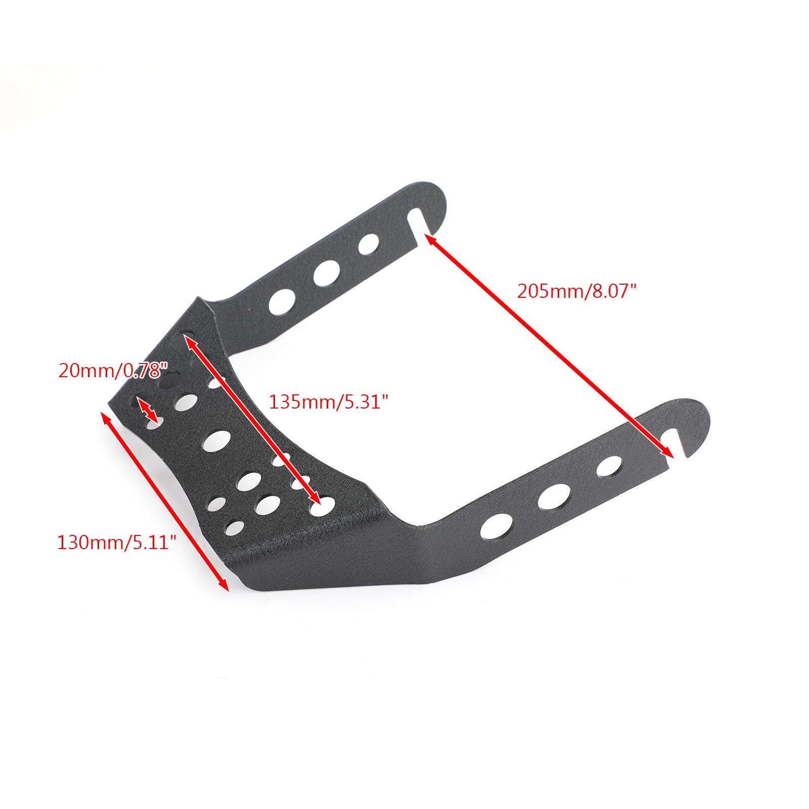 6" ATV LED Light Bar Mount Bracket Fit for Honda TRX450R TRX 400EX 700XX 300EX