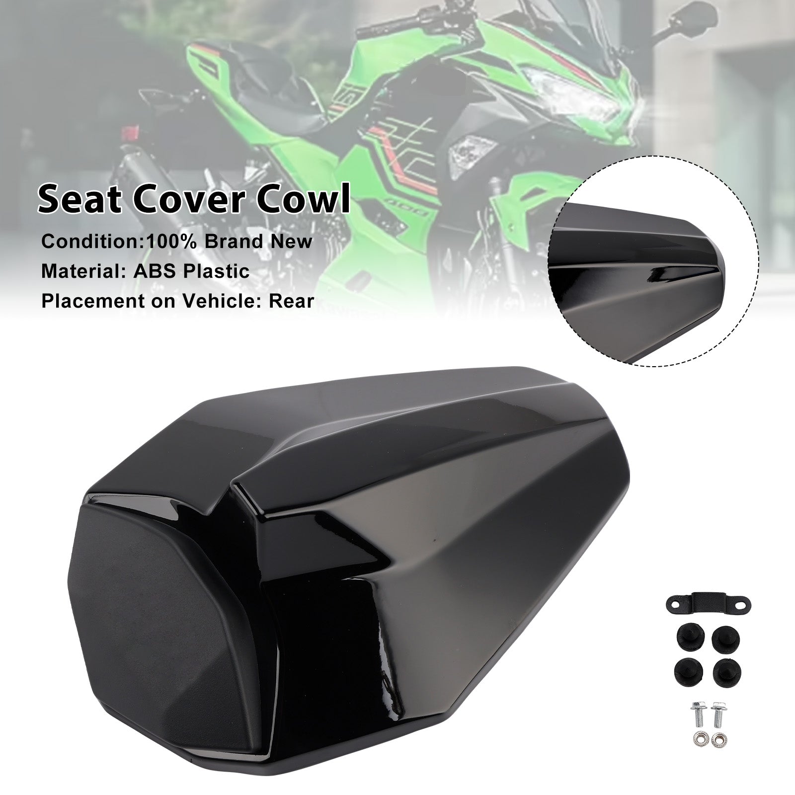 Kawasaki ZX25R ZX4R ZX4RR 20-25 Racing Tail Rear Seat Fairing Cowl