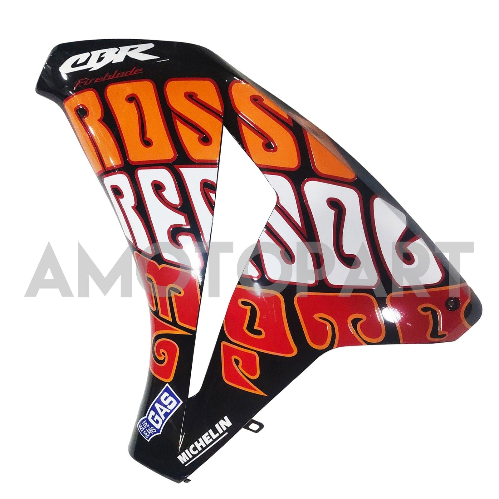 Amotopart 2008-2011 Honda CBR1000RR Green Black with Decals Fairing Kit