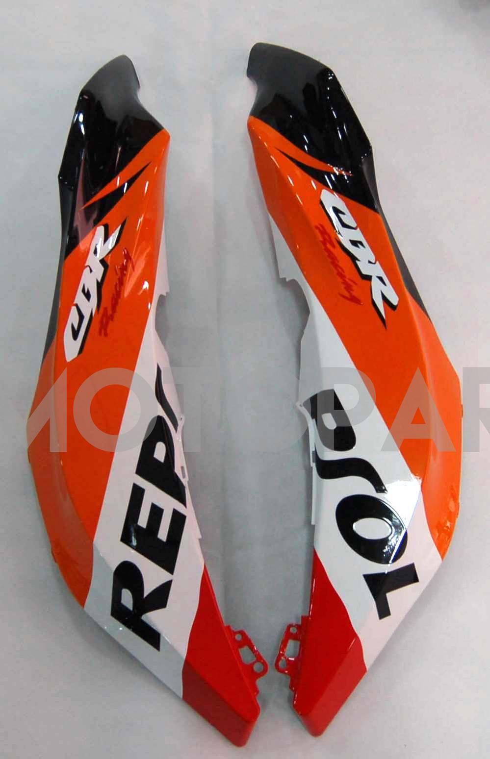 Amotopart 2009-2012 Honda CBR600RR Red&Orange Repjol Fairing Kit