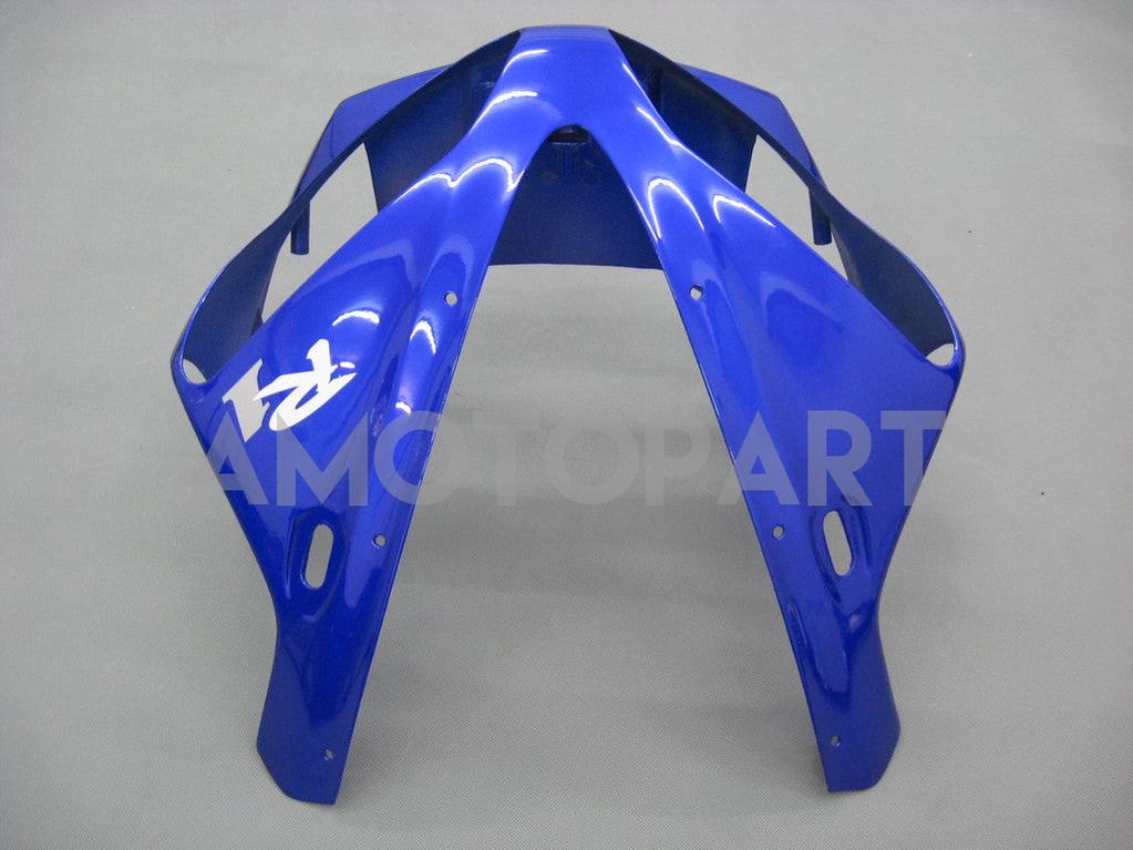 Amotopart 2000-2001 Yamaha YZF 1000 R1 Blue&White Style3 Fairing Kit