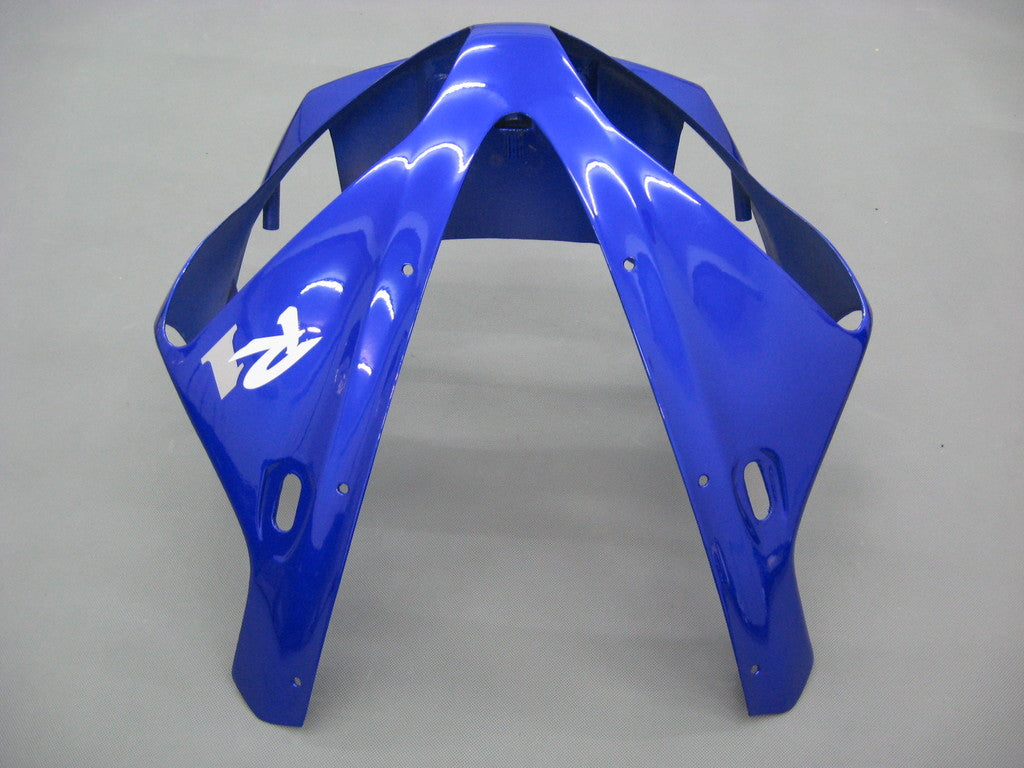 Amotopart 2000-2001 Yamaha YZF 1000 R1 Blue&amp;White Style3 Verkleidungsset