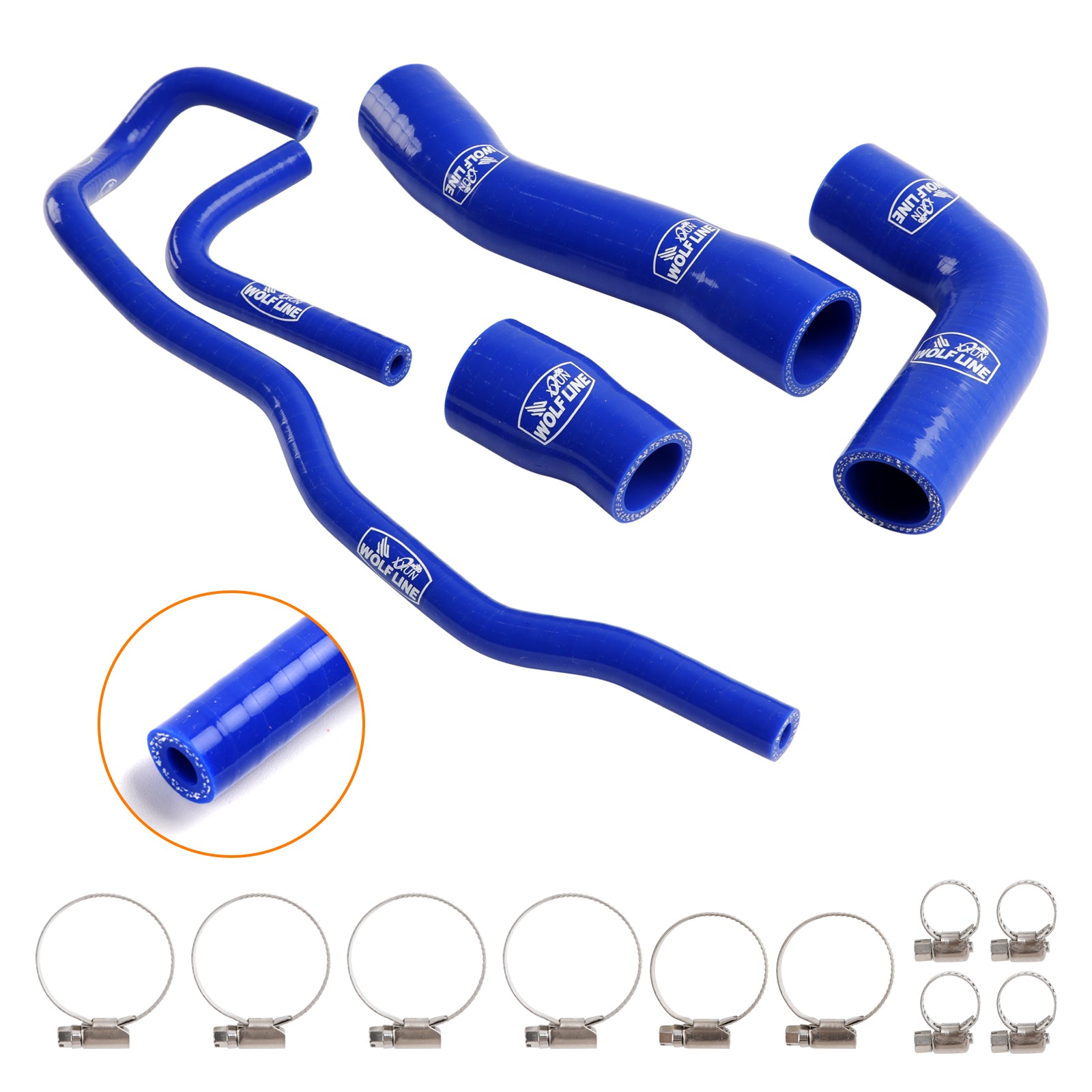 2019-2023 BMW S1000RR Silicone Radiator coolant Hose kit