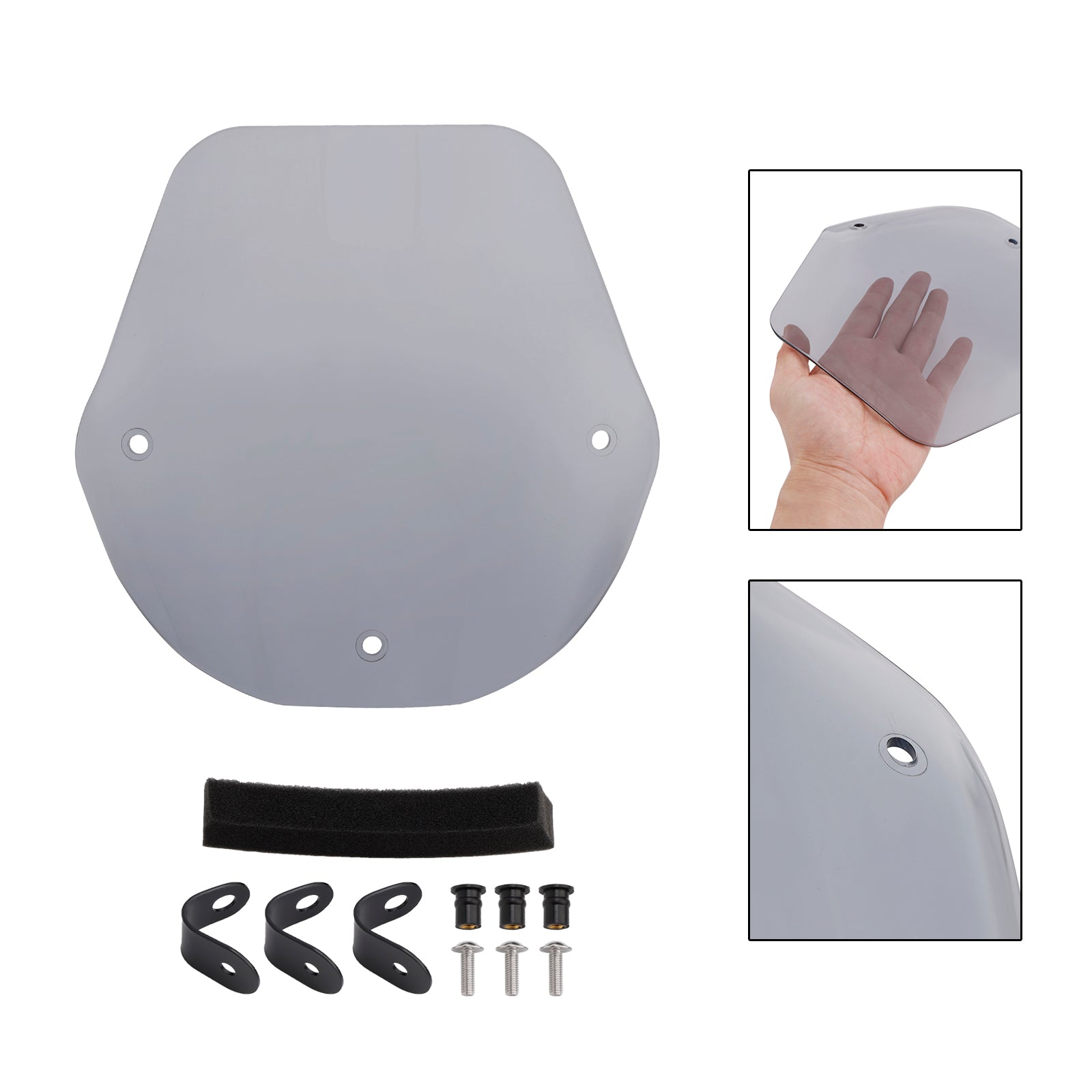 Suzuki GSX-8S 2023-2024 Windshield WindScreen + Bracket