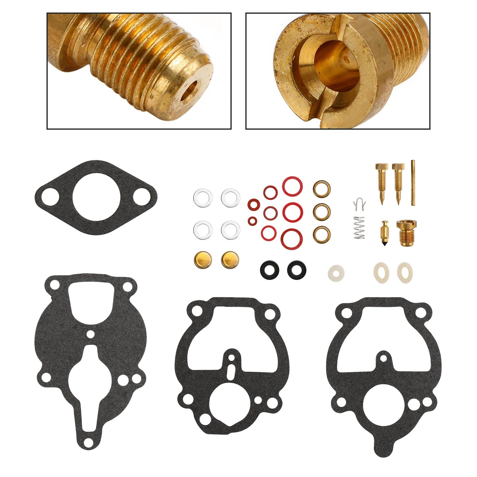 Kit de réparation de reconstruction de carburateur adapté pour Zenith K2112 61 67 68 161 IH Farmall