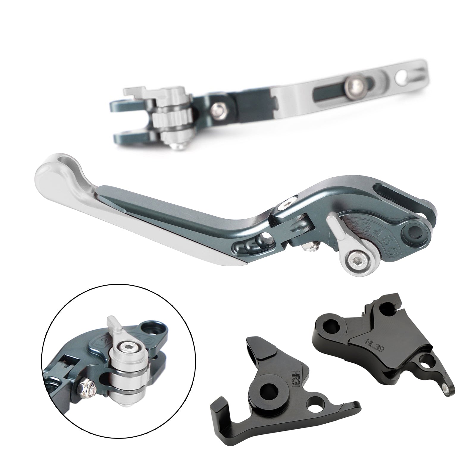 23-24 CFMOTO 450SS 450SR 21-23 450NK Adjustable Clutch Brake Lever