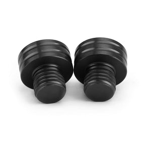 M10x1.25mm Mirror Hole Plugs Black for Yamaha MT-09 Tracer 700 NMAX150 TMAX530