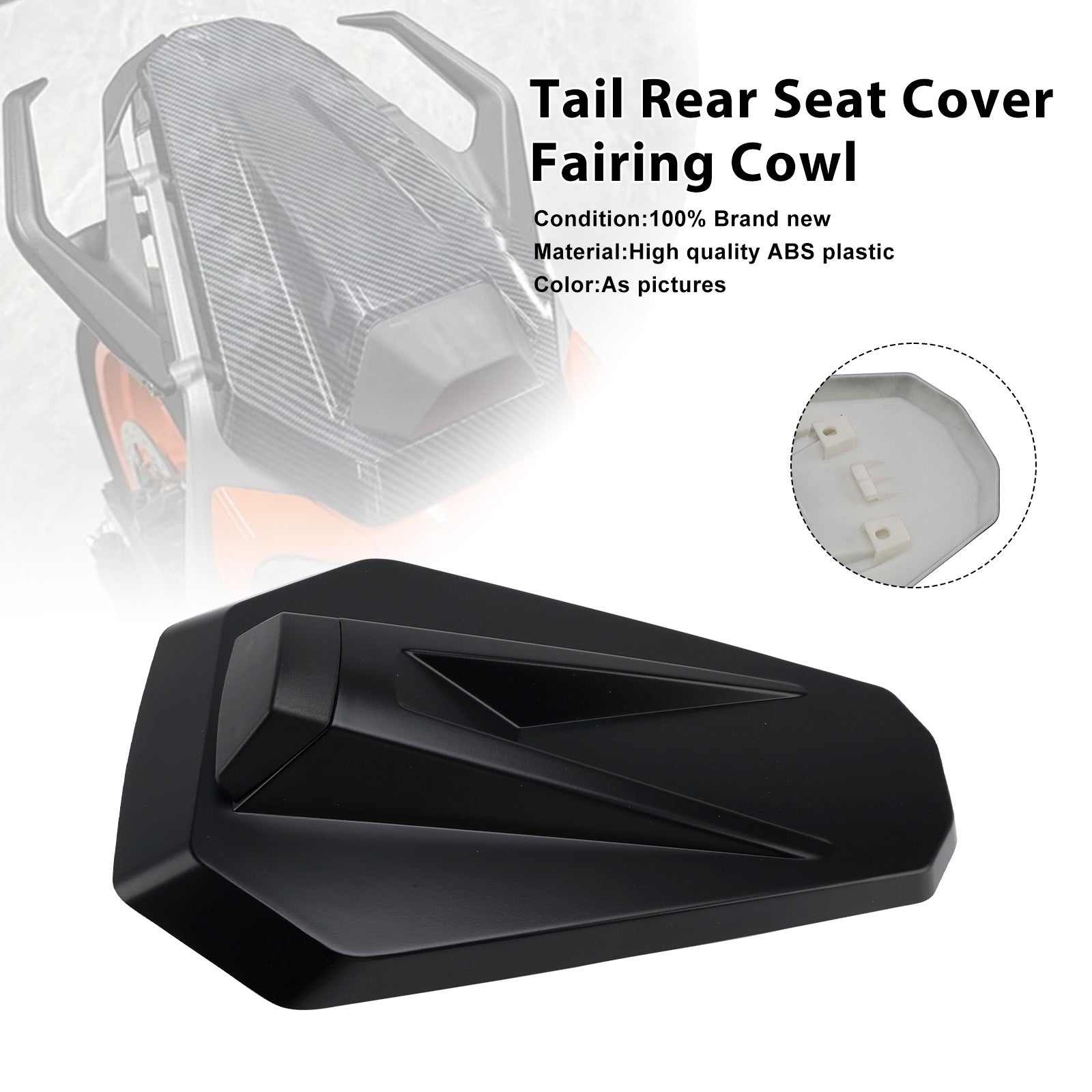 2024-2025 390 DukeTail Rear Seat Cover Fairing Cowl
