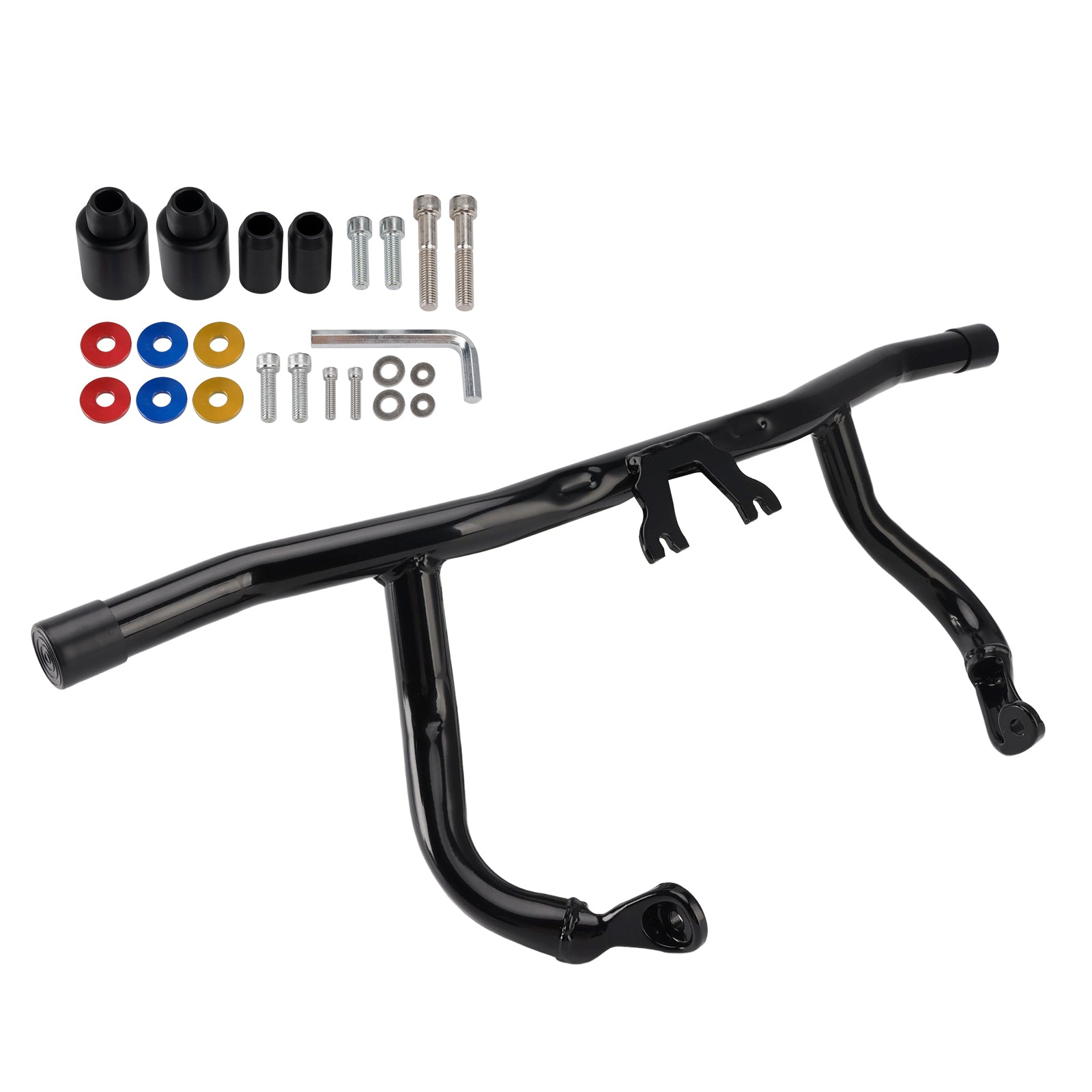 24-25 Glide Flht Flhx  Engine Guard Frame Anti-Crash Bumper Protector Black