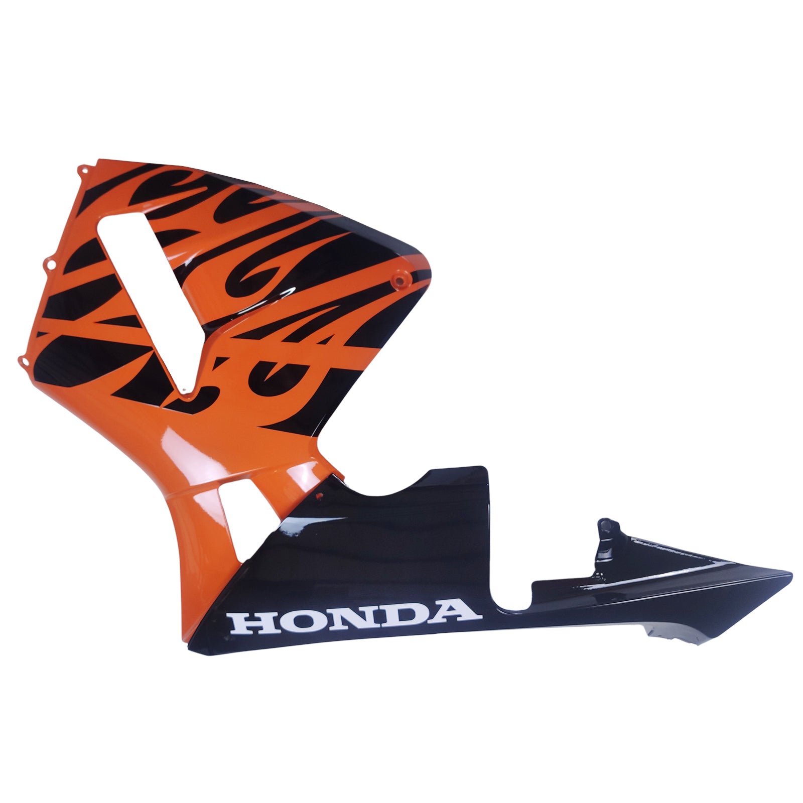 Amotopart 2005-2006 Honda CBR600RR Orange Black Fairing Kit