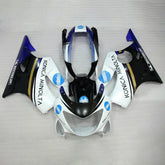 Amotopart 1999-2000 CBR600 F4 Honda Kit de carenado azul y blanco