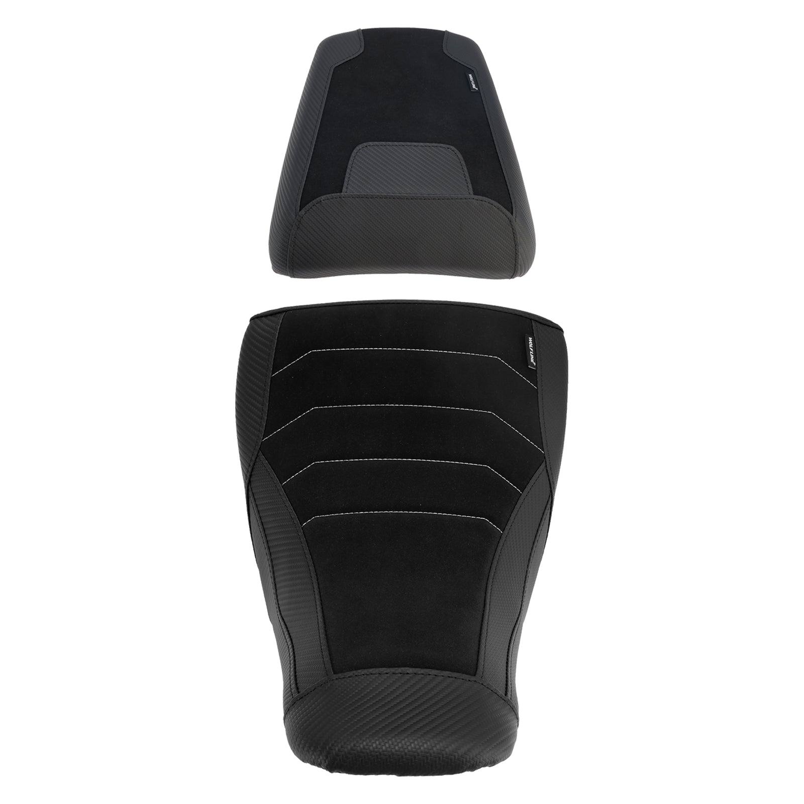 23-25 Suzuki V-Strom Dl1050 Front&Rear Raider Cushion Kit Lower Fit Black