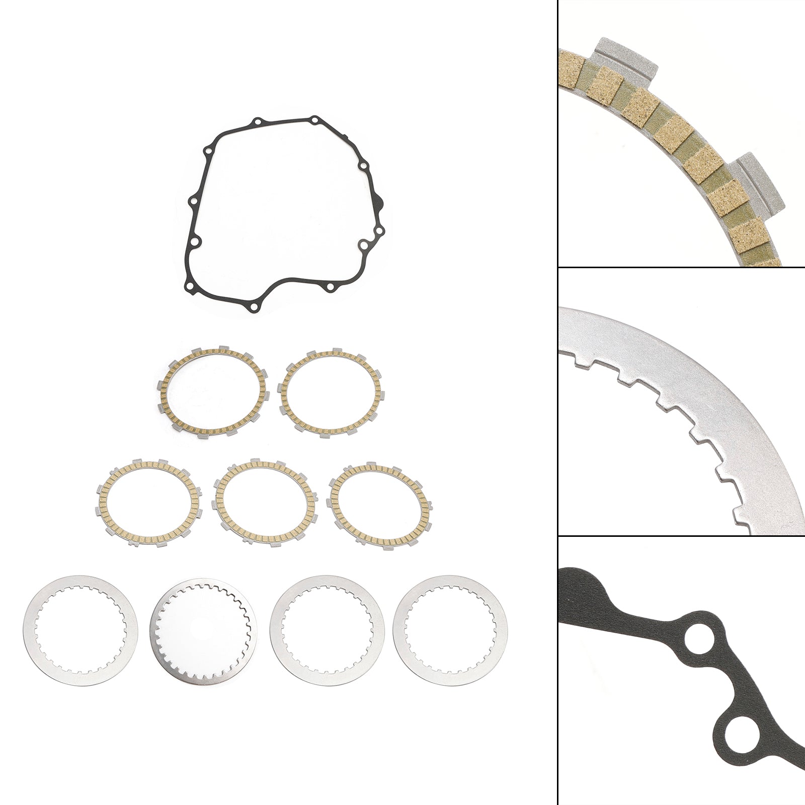 2015-2017 Kawasaki Ninja 250 300 EX300 Clutch Friction Plates And Gasket Kit