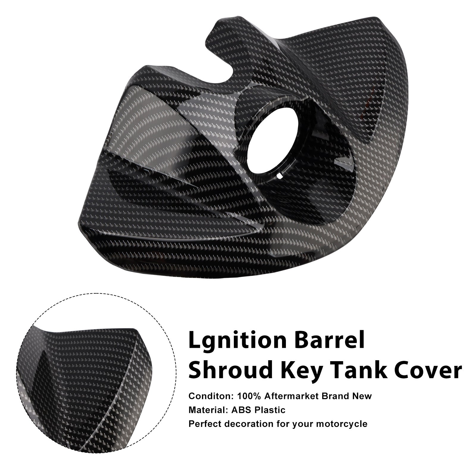Trident 660 2022-2025 Lgnition Barrel Shroud Key Tank Cover