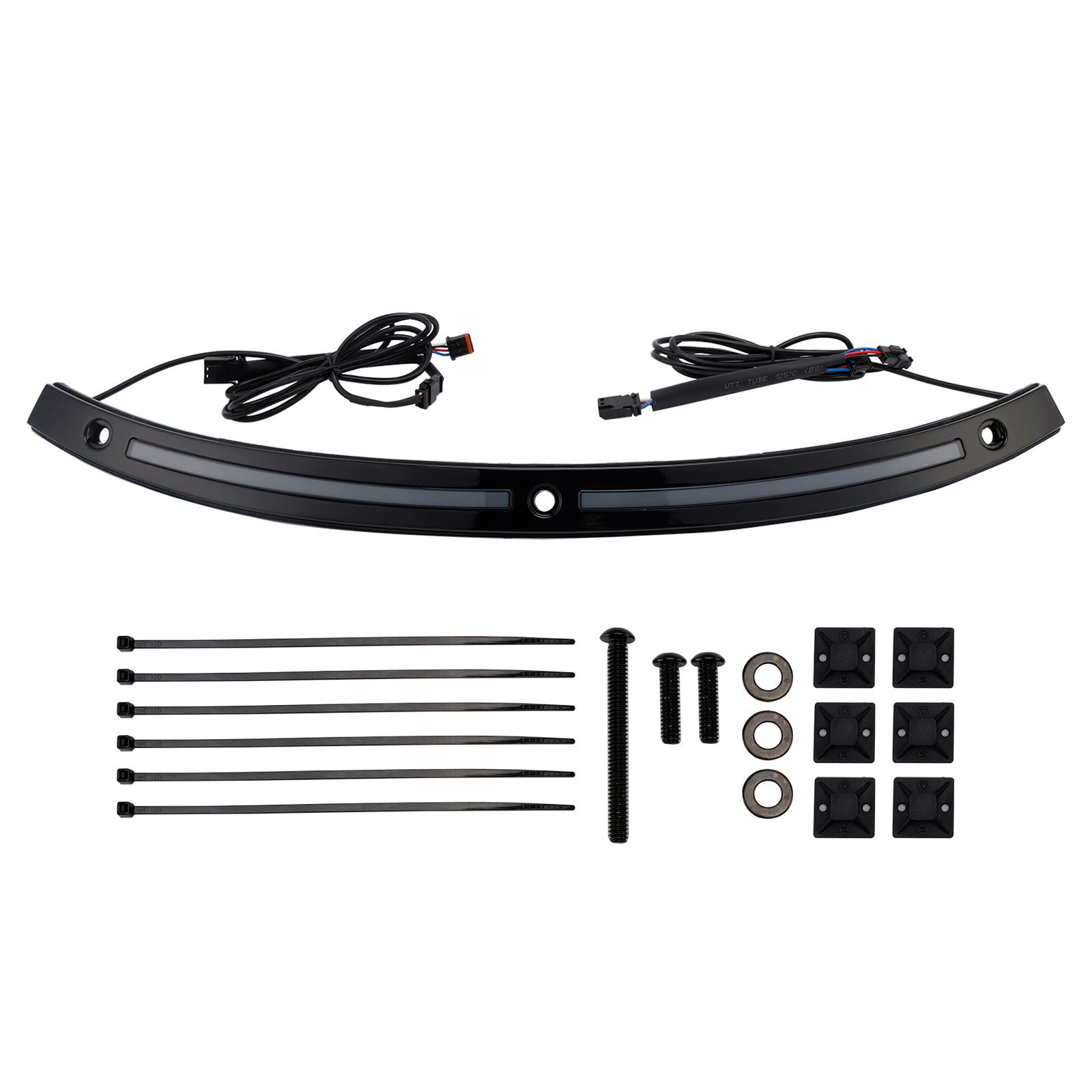 2014+ Touring Electra Glide LED Running Turn Signal Light Windshield Trim