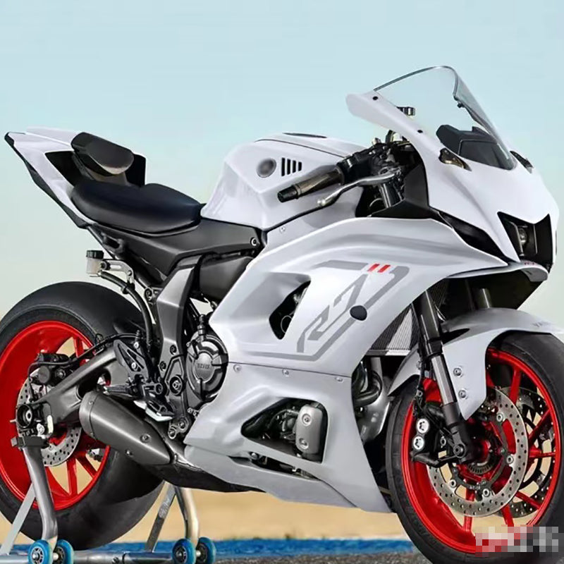 Amotopart 2021-2024 Yamaha YZF-R7 White Fairing Kit