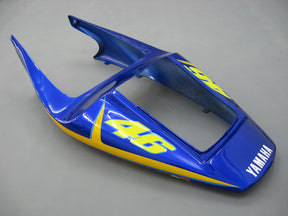 Amotopart 1998–1999 Yamaha YZF 1000 R1 blaue und weiße Logos Style1 Verkleidungsset