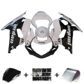 Amotopart 2000-2002 K1 K2 GSXR1000 Suzuki Kit carena bianco e nero