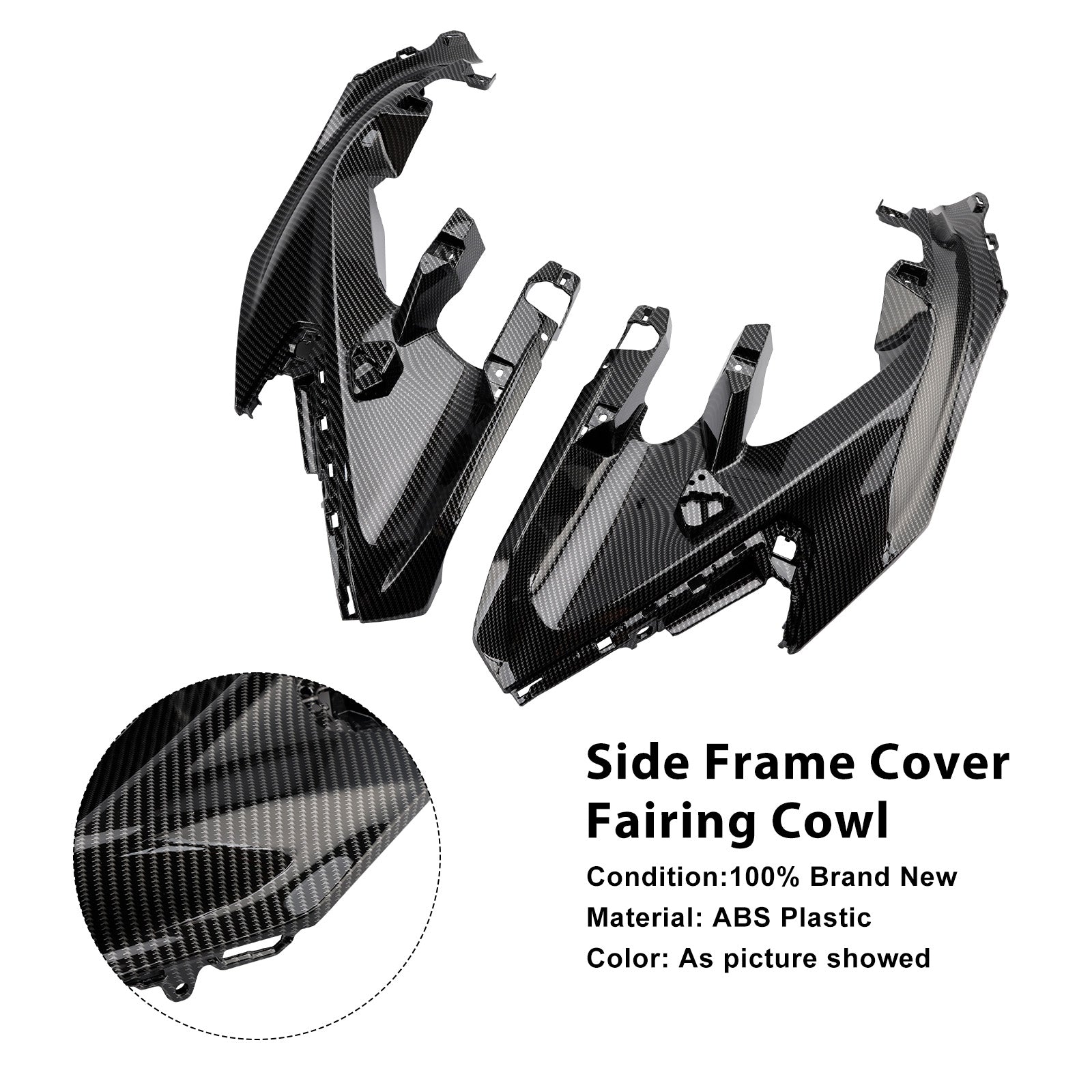 2025-2026 Yamaha YZF-R3 R25 Middle Side Frame Cover Fairing Cowl