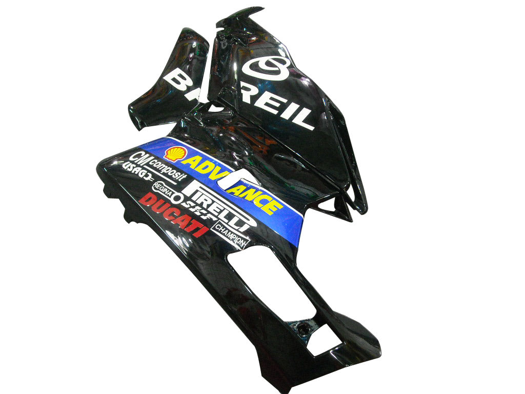 Amotopart 2003-2004 Ducati 999/749 Black Blue White Fairing Kit