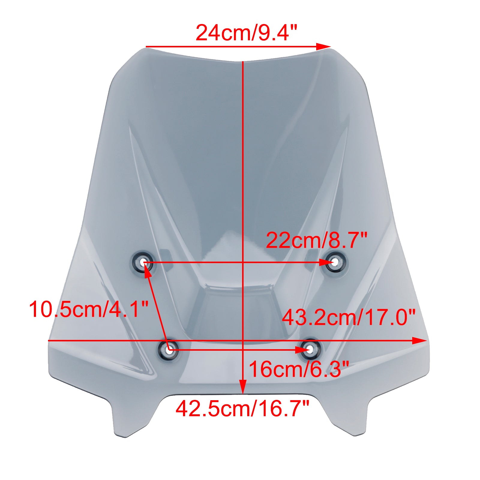 2024-2025 BMW R1300GS ADV Windshield WindScreen