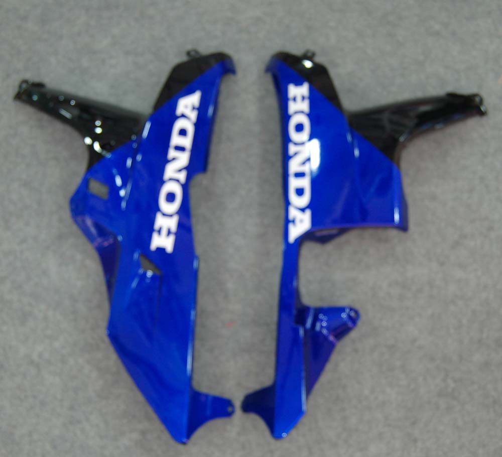 Amotopart 2007-2008 Honda CBR600RR Kit de carénage bleu et noir