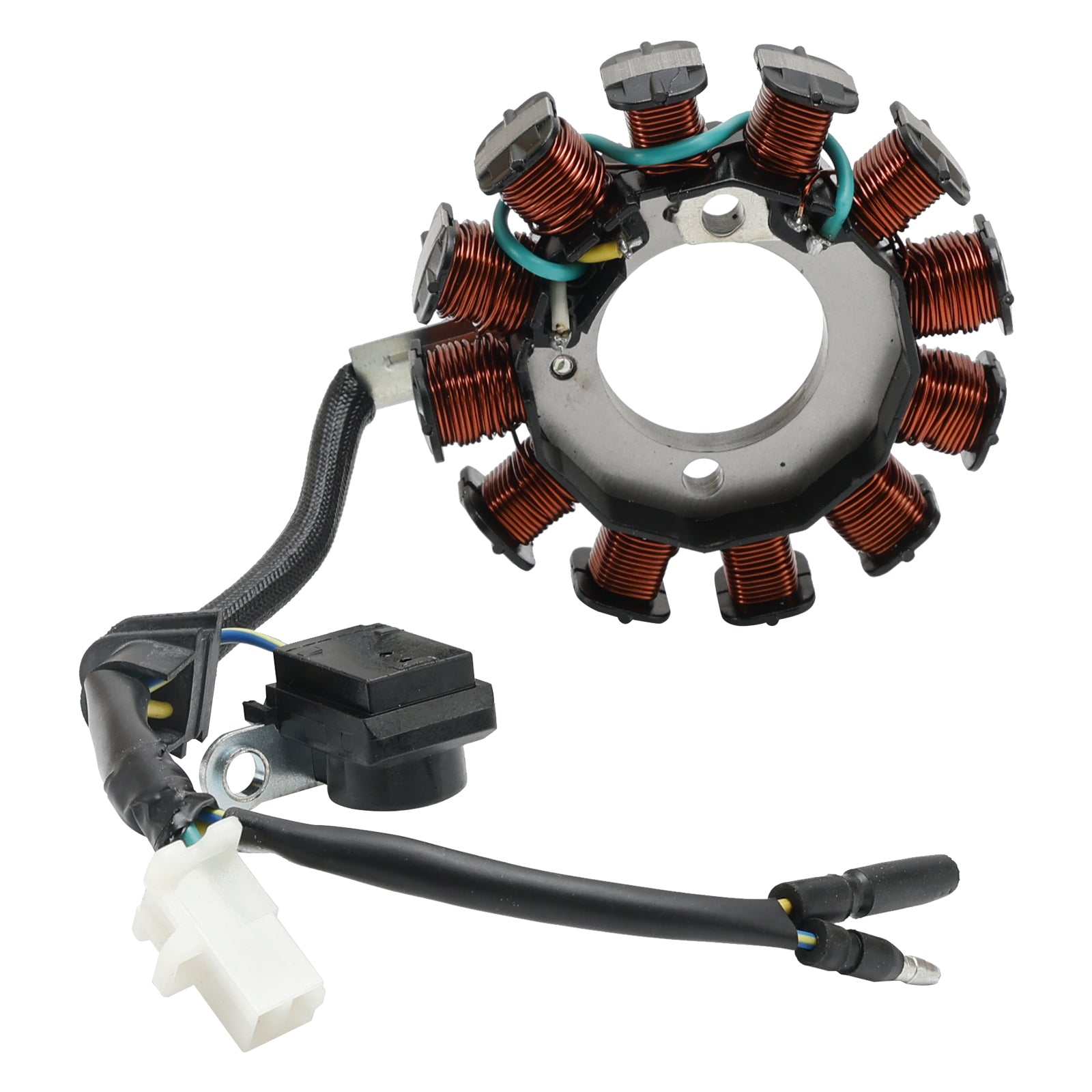 13-17 Honda AFP110MCRE Wave Dash 110 Stator Generator + Voltage Regulator + Gasket 31120-K07-941