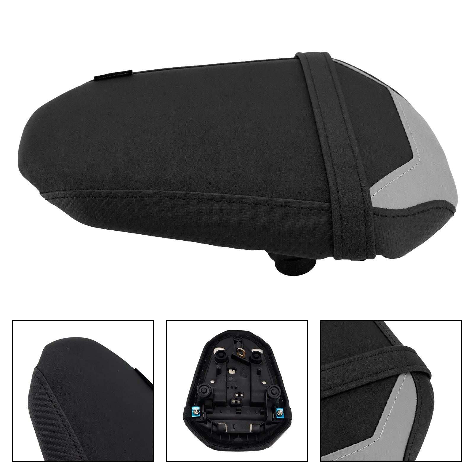 2025+ Yamaha Mt-07 Fz-07 Rear Passenger Seat Cushion Pillion Flat Black