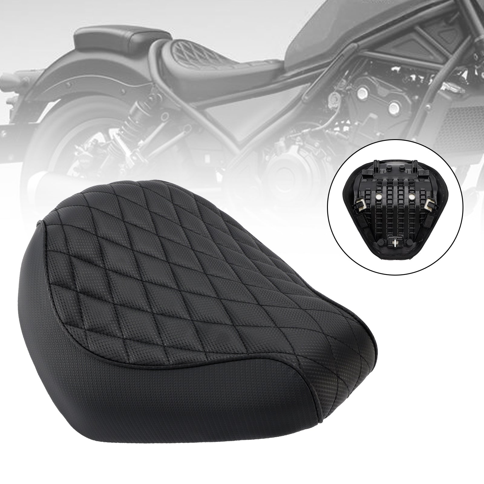 Honda Rebel Cmx Cm1100 2021-2025 Front Driver Raider Seat Pillion Saddle