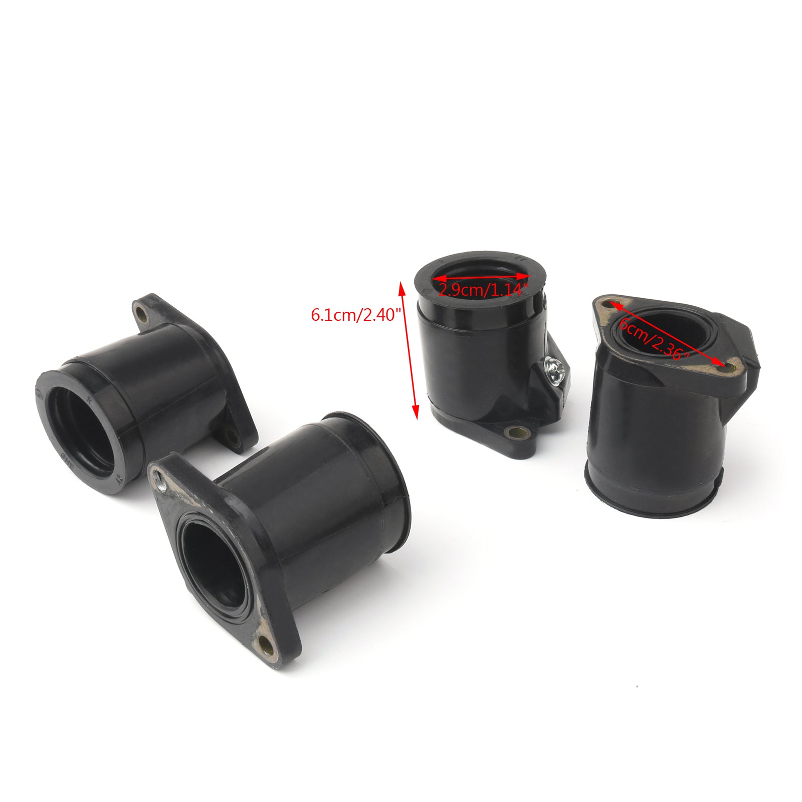 1989-1999 Yamaha FZR600 Intake Manifold Joint Carb Carburetor Flange Boot