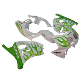 Amotopart 1990-1998 Honda CBR250RR MC22 White Green Fairing Kit