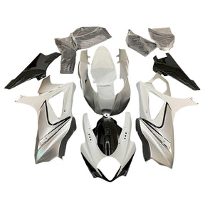 Amotopart 2007-2008 Suzuki GSXR1000 K7 White&Grey Fairing Kit