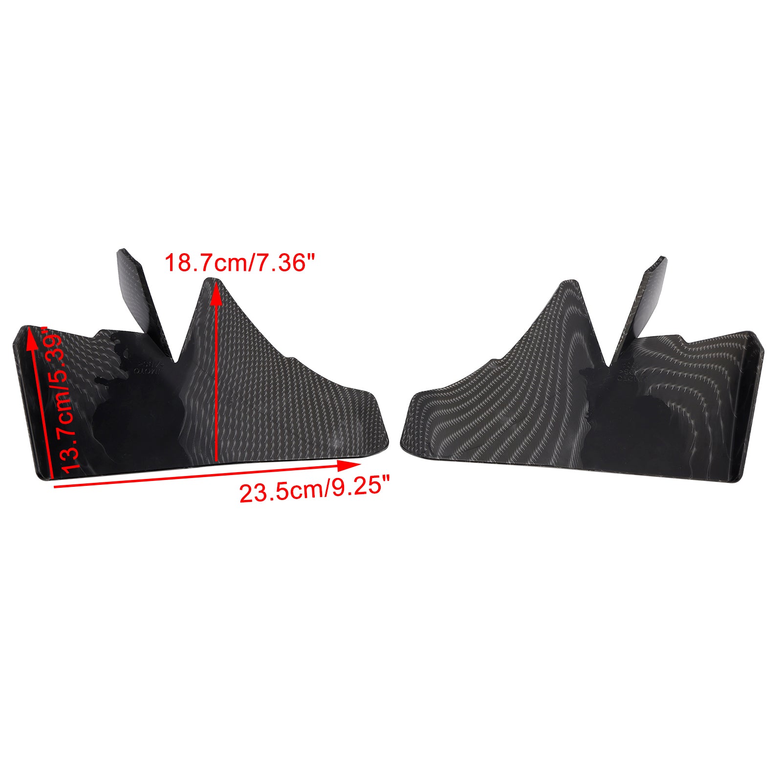 Aprilia RS457 2024 Air Deflector Spoiler Winglets Fairing