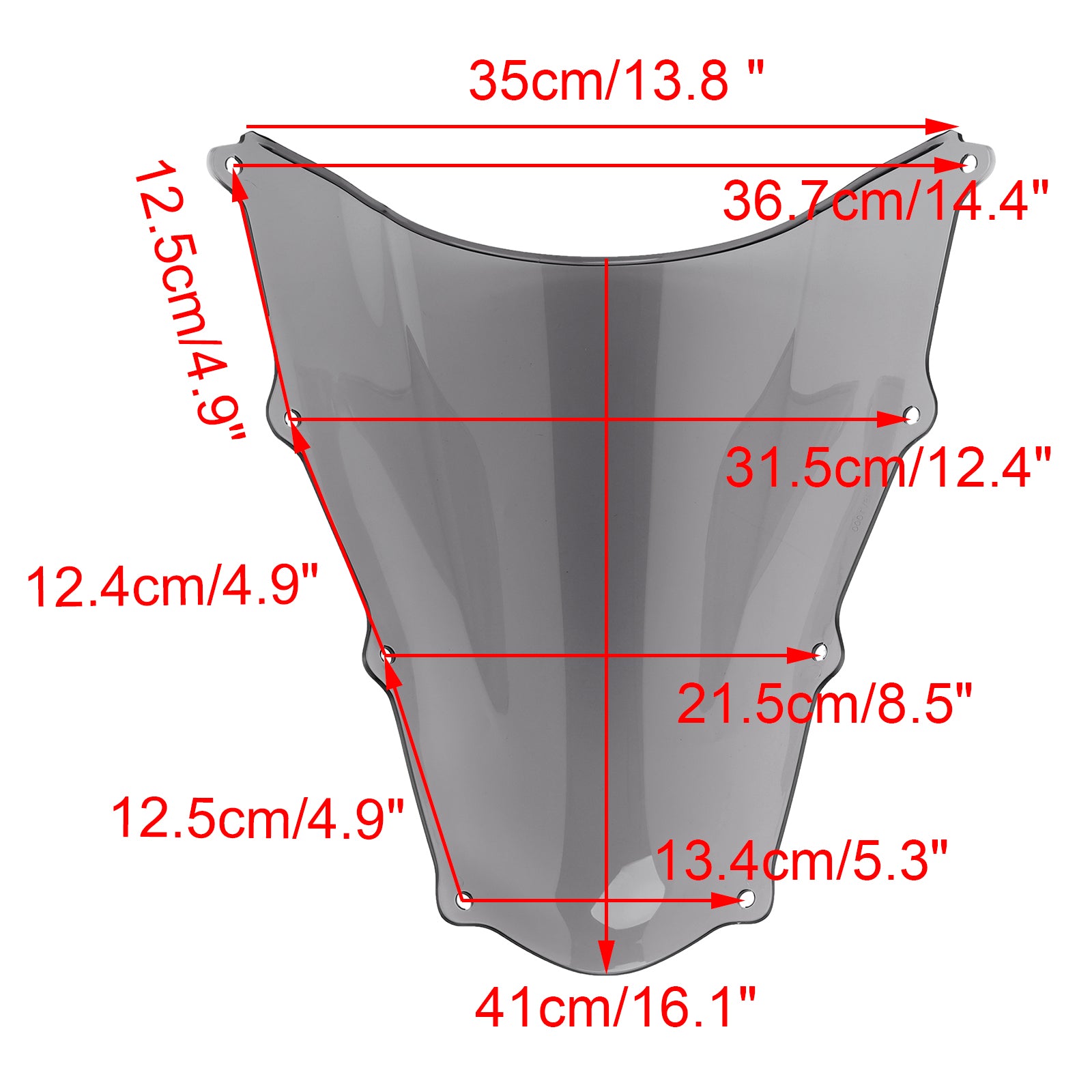 2003-2006 Aprilia RSV1000 Windshield WindScreen